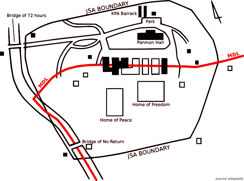 Visite guidée de la DMZ (Demilitarized Zone)